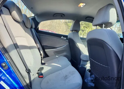 2013 Hyundai Accent Gls из США, поврежденный, VIN KMHCT4AE7DU429538